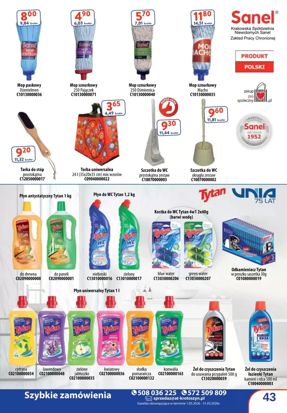 Gazetka promocyjna AT  ważna od 01.03.2026 - Strona 43.