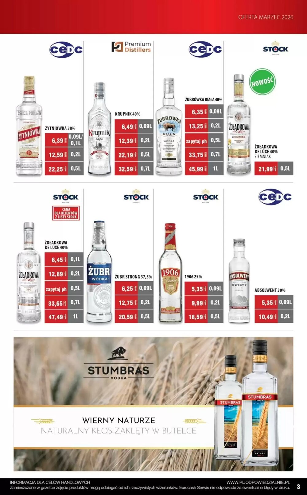 Gazetka promocyjna Eurocash  ważna od 01.03.2026 - Strona 3.