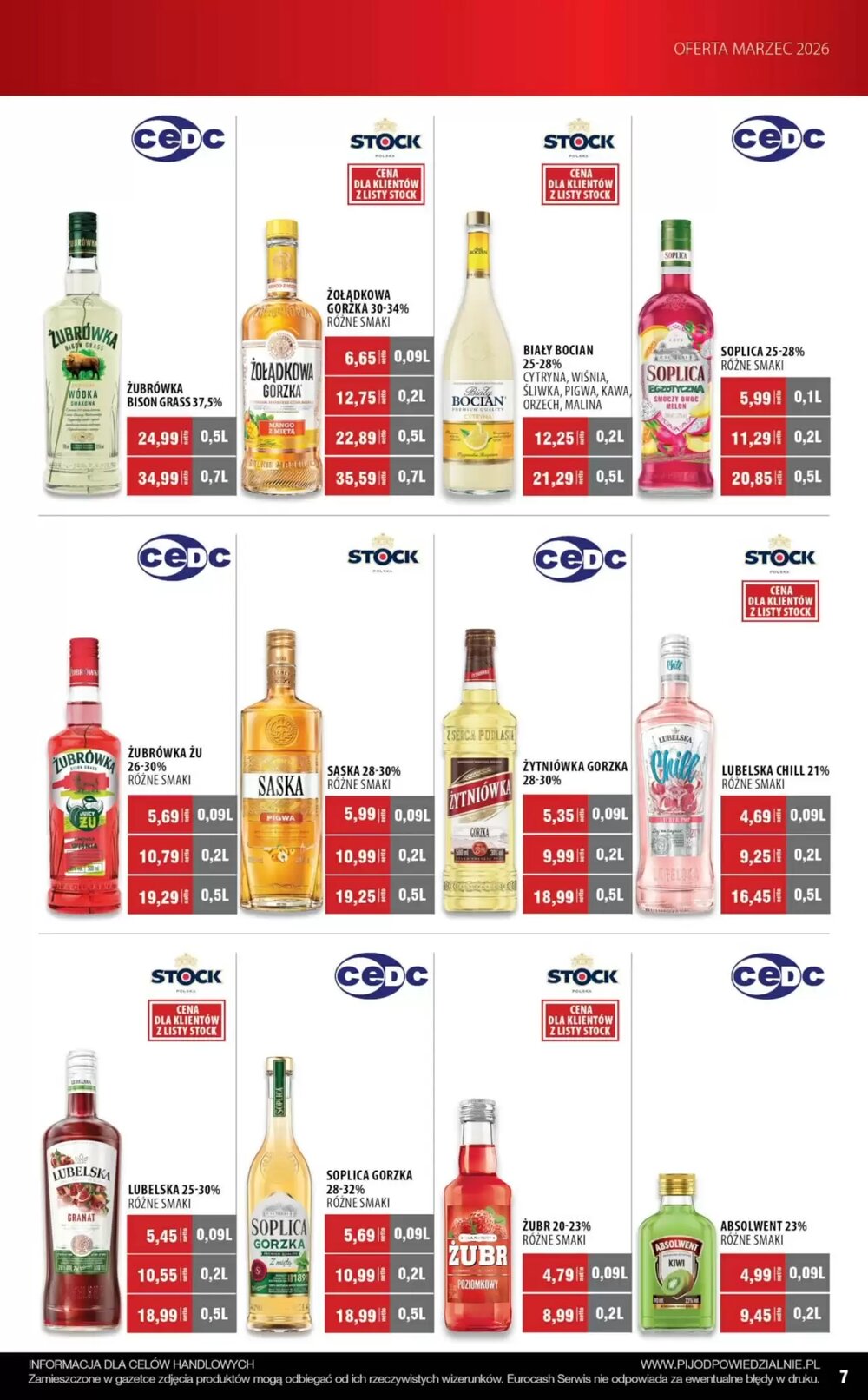 Gazetka promocyjna Eurocash  ważna od 01.03.2026 - Strona 7.