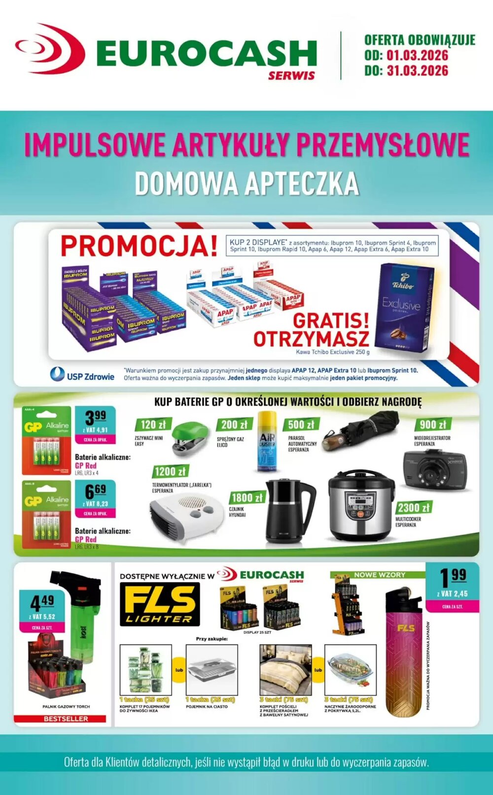 Gazetka promocyjna Eurocash  ważna od 01.03.2026 - Strona 1.