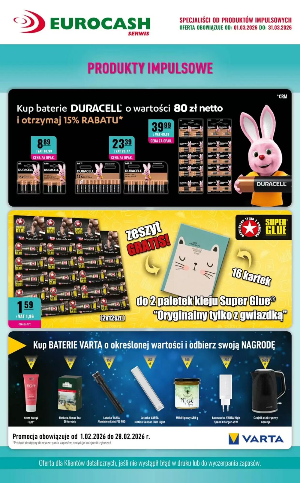 Gazetka promocyjna Eurocash  ważna od 01.03.2026 - Strona 6.