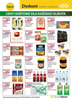 Gazetka promocyjna Sużyw  ważna od 01.03.2026
