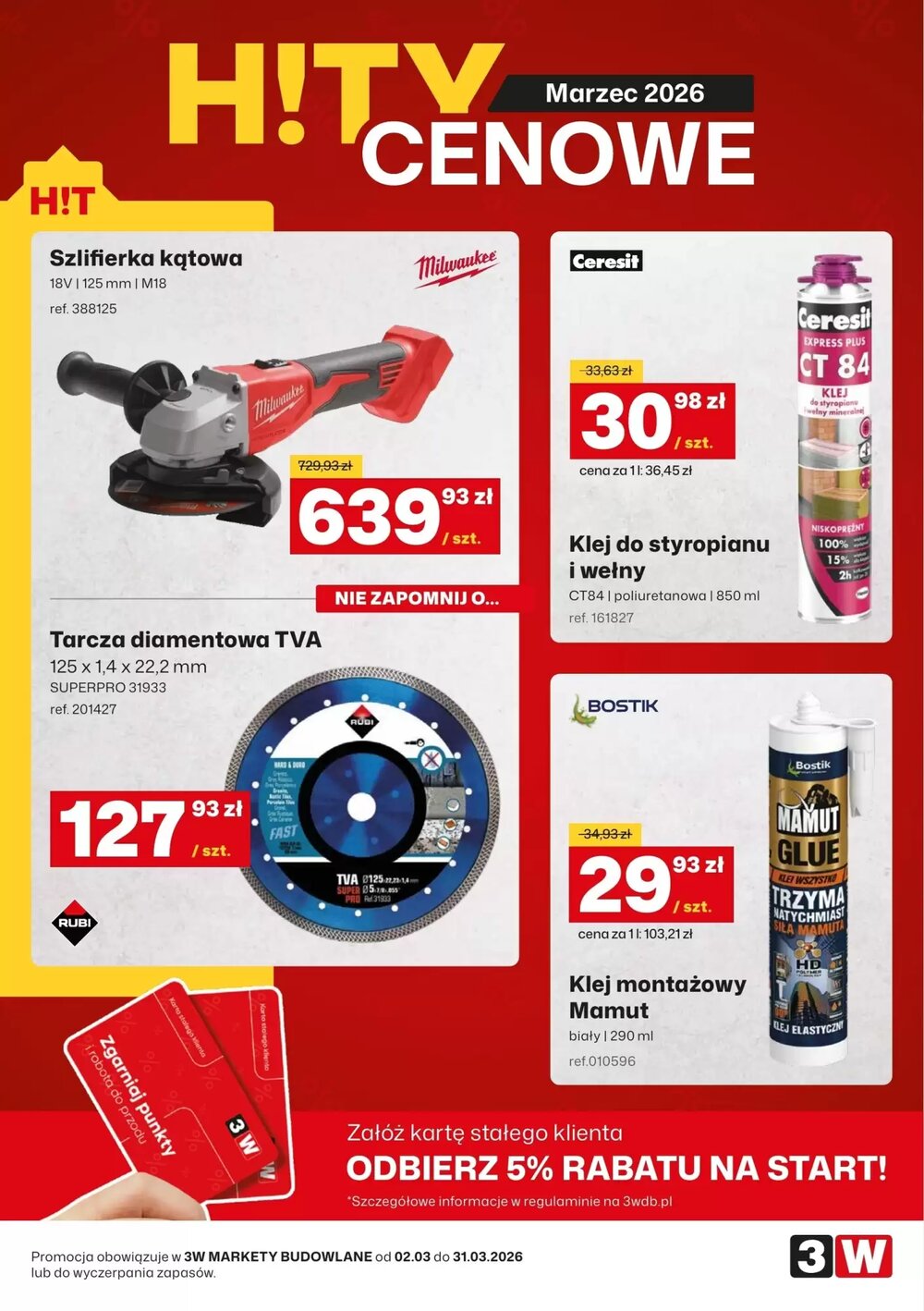 Gazetka promocyjna 3W  ważna od 01.03.2026 - Strona 1.