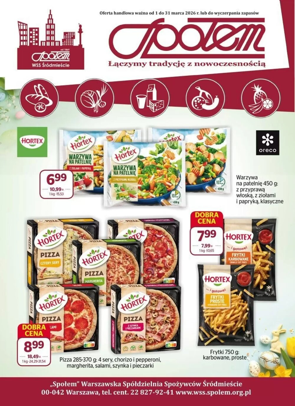 Gazetka promocyjna Społem  ważna od 01.03.2026 - Strona 1.