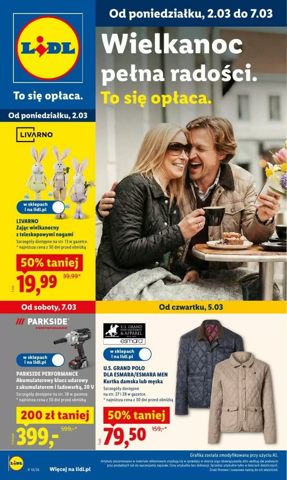 Gazetka promocyjna Lidl  ważna od 02.03.2026 - Strona 1.