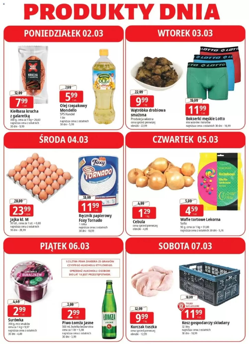 Gazetka promocyjna E.Leclerc  ważna od 02.03.2026 - Strona 4.