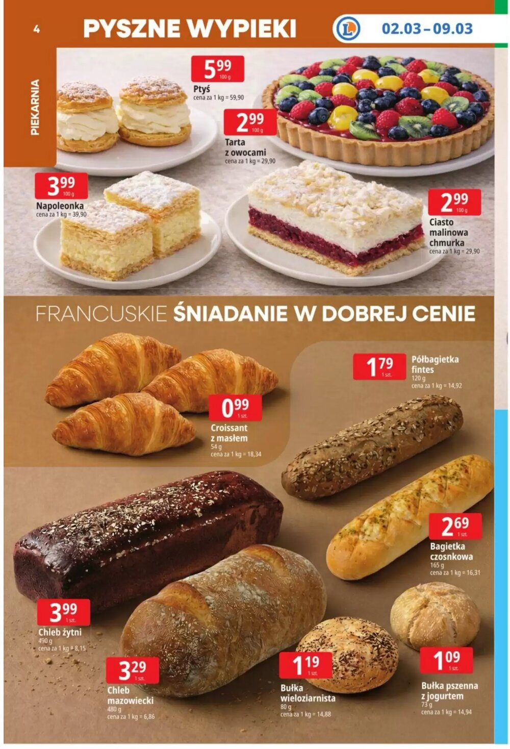 Gazetka promocyjna E.Leclerc  ważna od 02.03.2026 - Strona 4.
