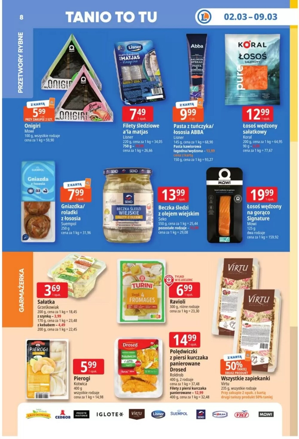 Gazetka promocyjna E.Leclerc  ważna od 02.03.2026 - Strona 8.