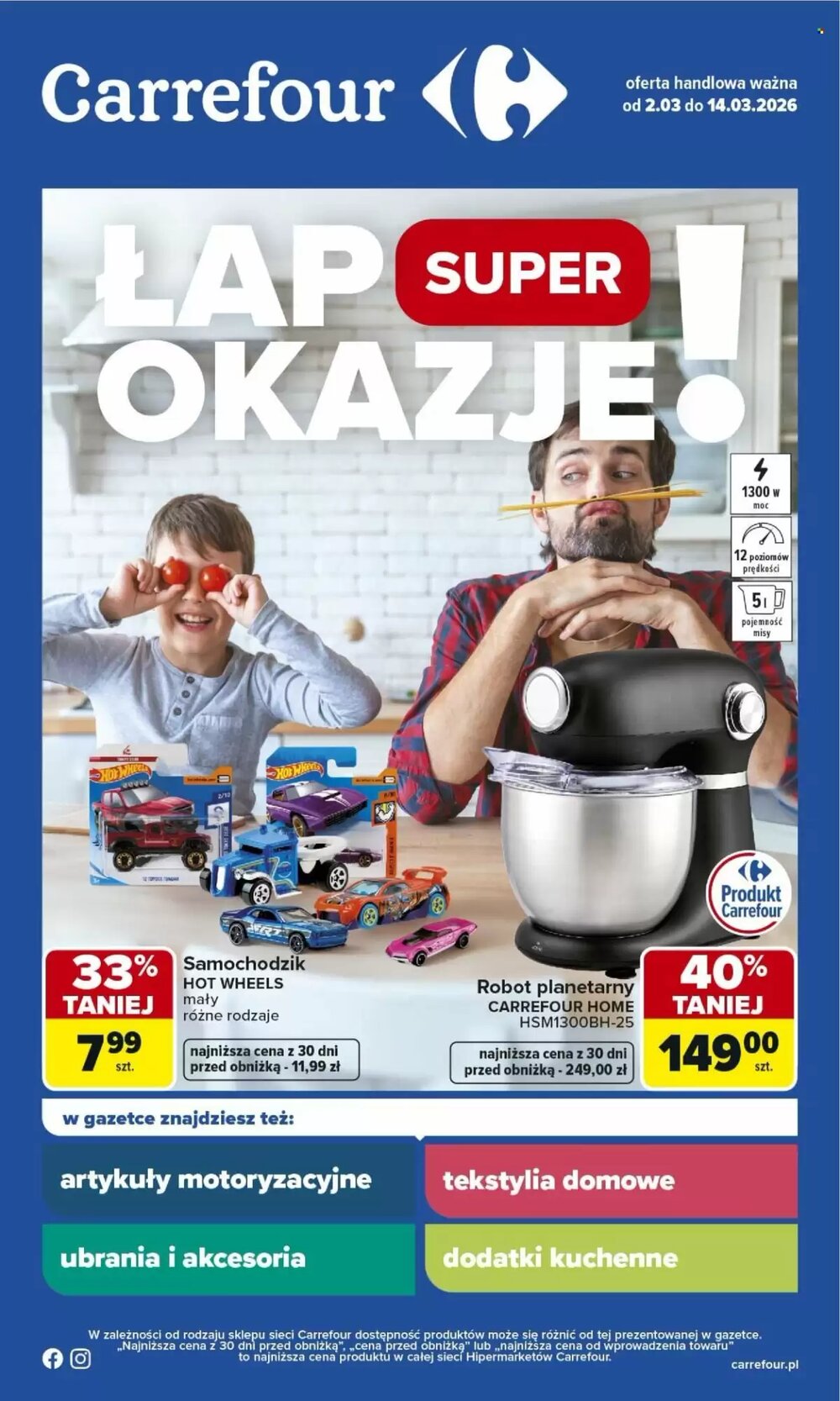 Gazetka promocyjna Carrefour  ważna od 02.03.2026 - Strona 1.