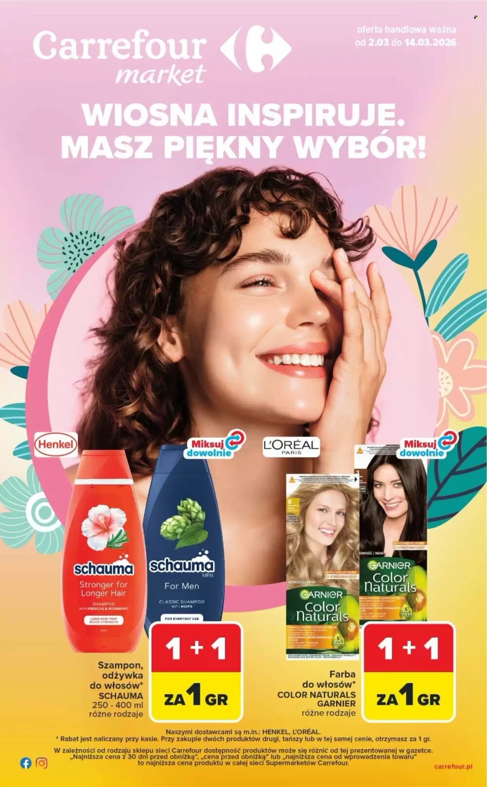 Gazetka promocyjna Carrefour Market  ważna od 02.03.2026 - Strona 1.