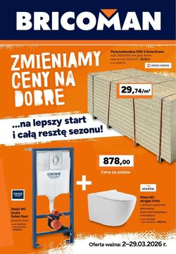 Gazetka promocyjna Bricoman  ważna od 02.03.2026
