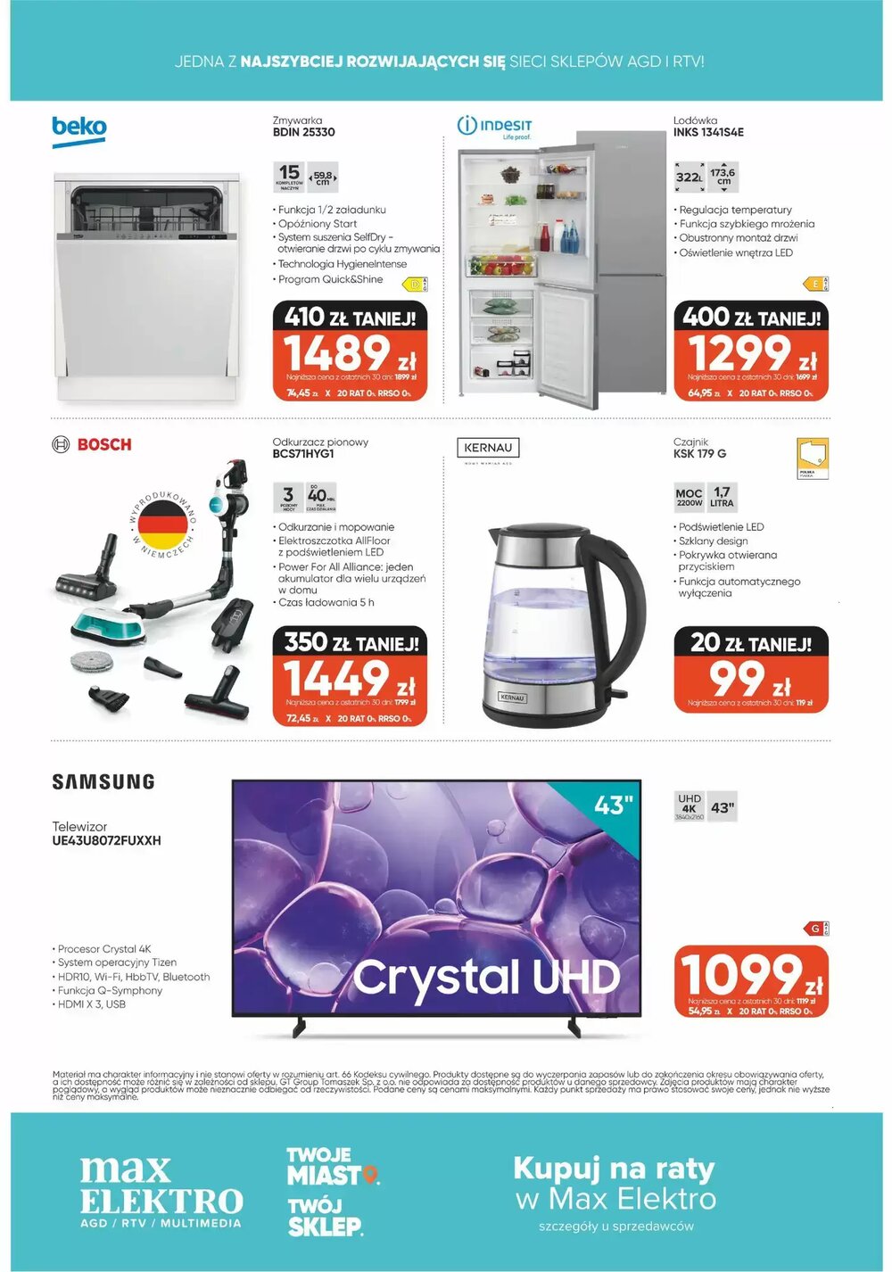 Gazetka promocyjna Max Elektro  ważna od 02.03.2026 - Strona 12.