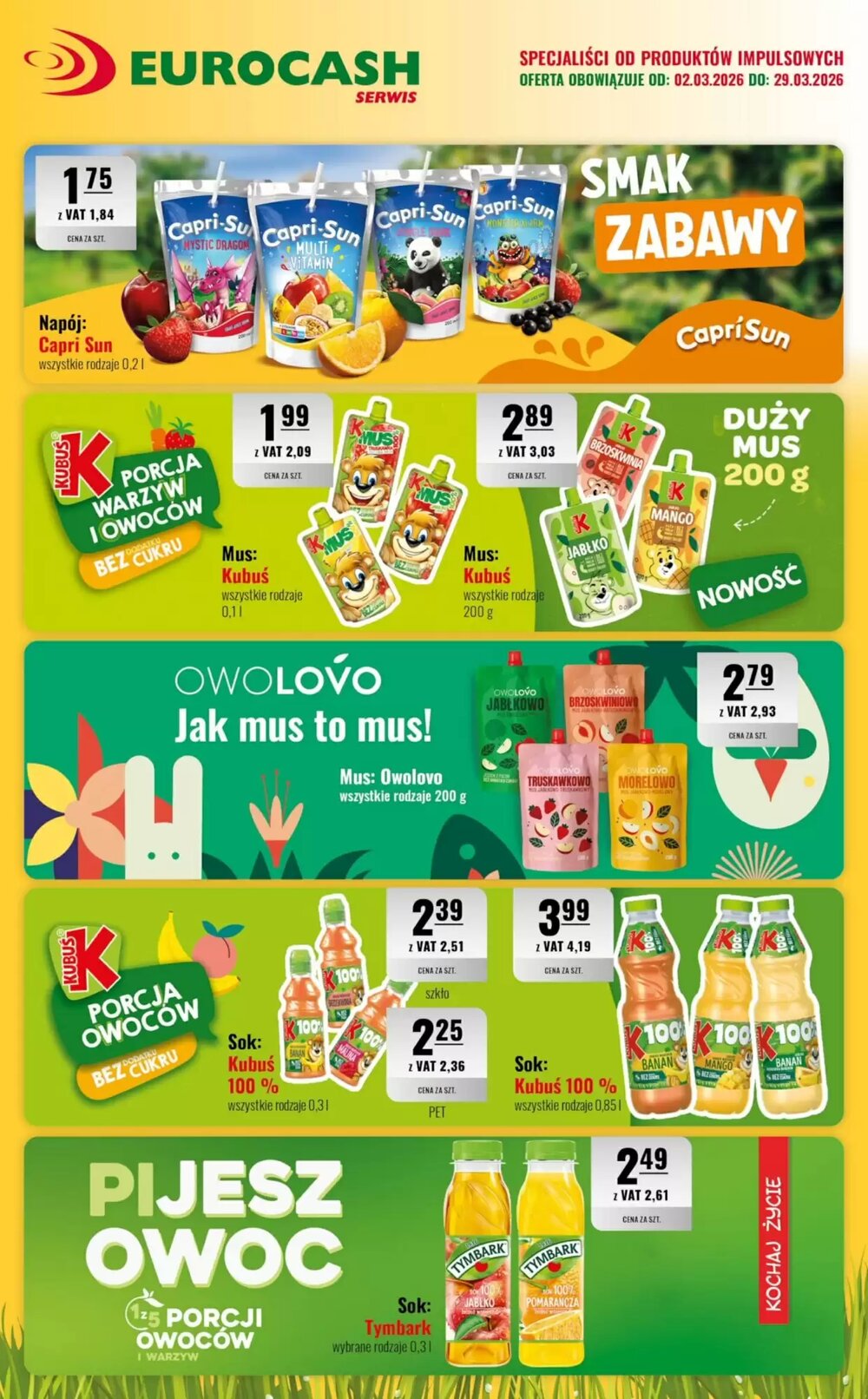 Gazetka promocyjna Eurocash  ważna od 02.03.2026 - Strona 19.