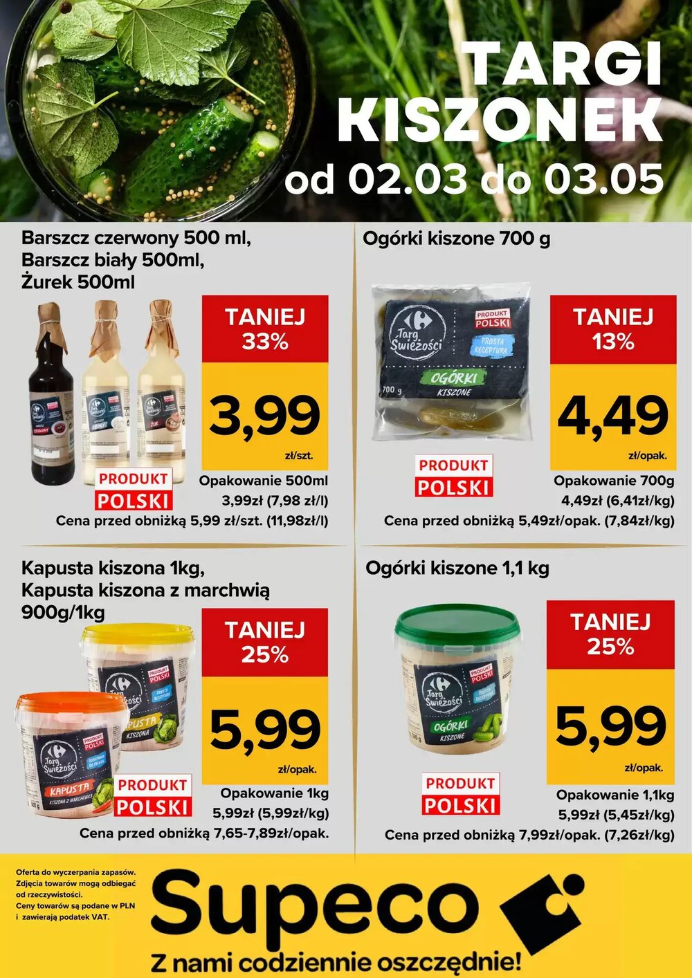 Gazetka promocyjna Supeco  ważna od 02.03.2026 - Strona 2.