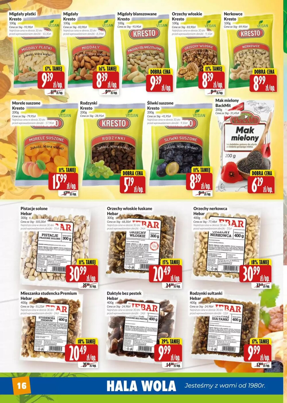Gazetka promocyjna Hala Wola  ważna od 02.03.2026 - Strona 16.