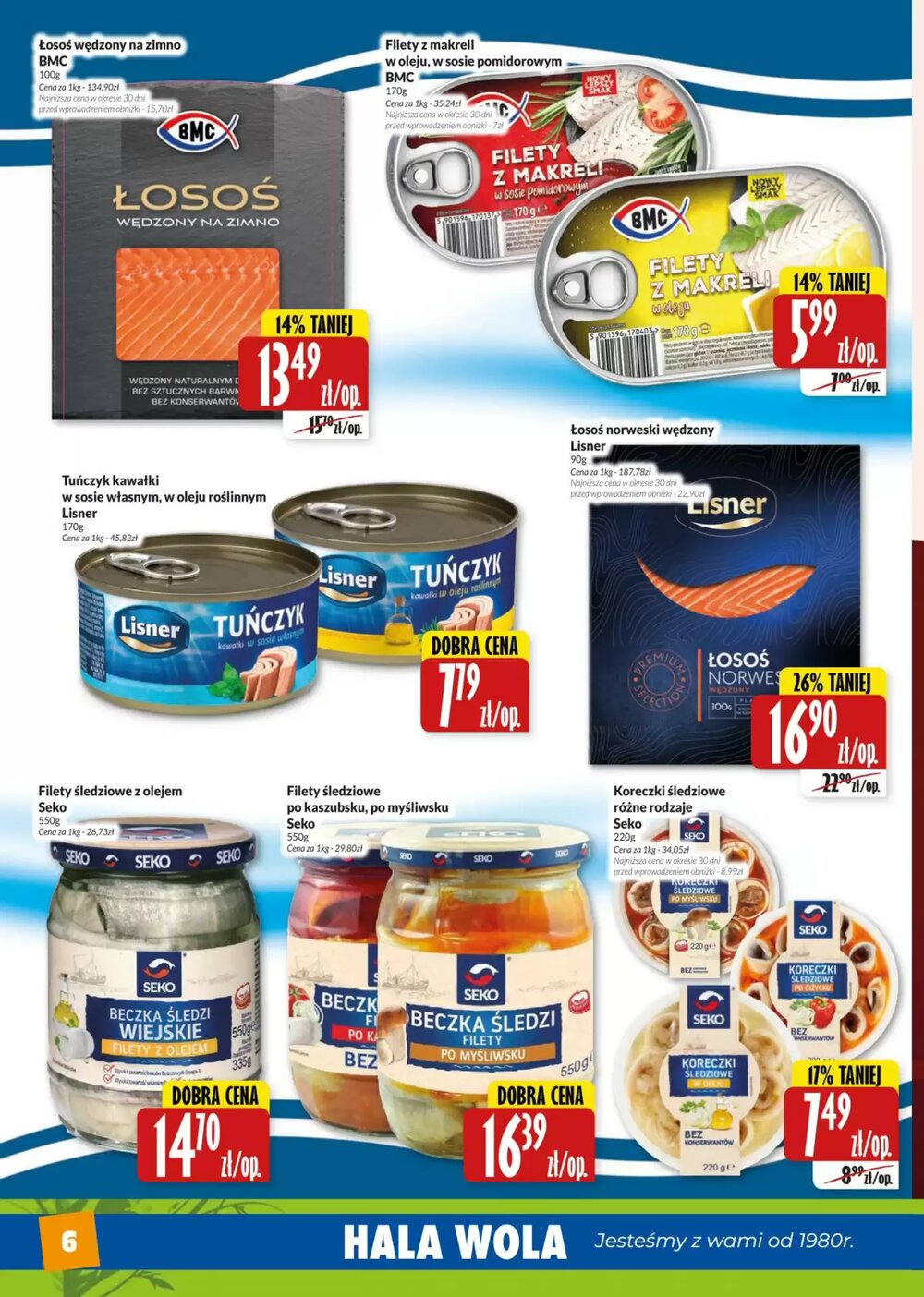 Gazetka promocyjna Hala Wola  ważna od 02.03.2026 - Strona 6.