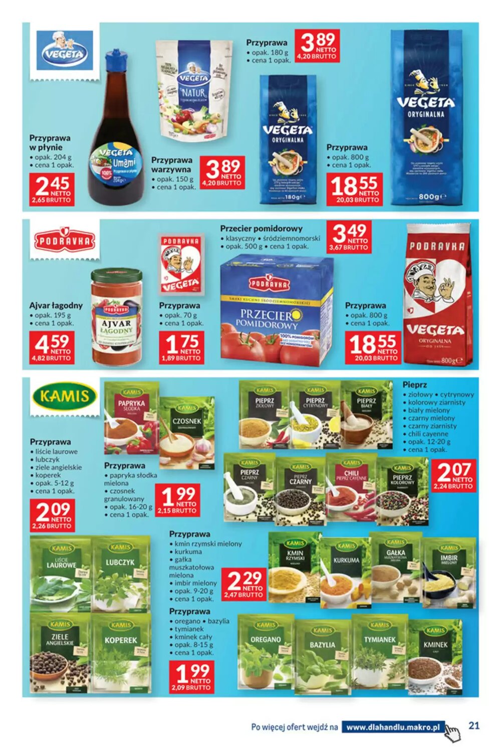 Gazetka promocyjna Makro  ważna od 03.03.2026 - Strona 21.