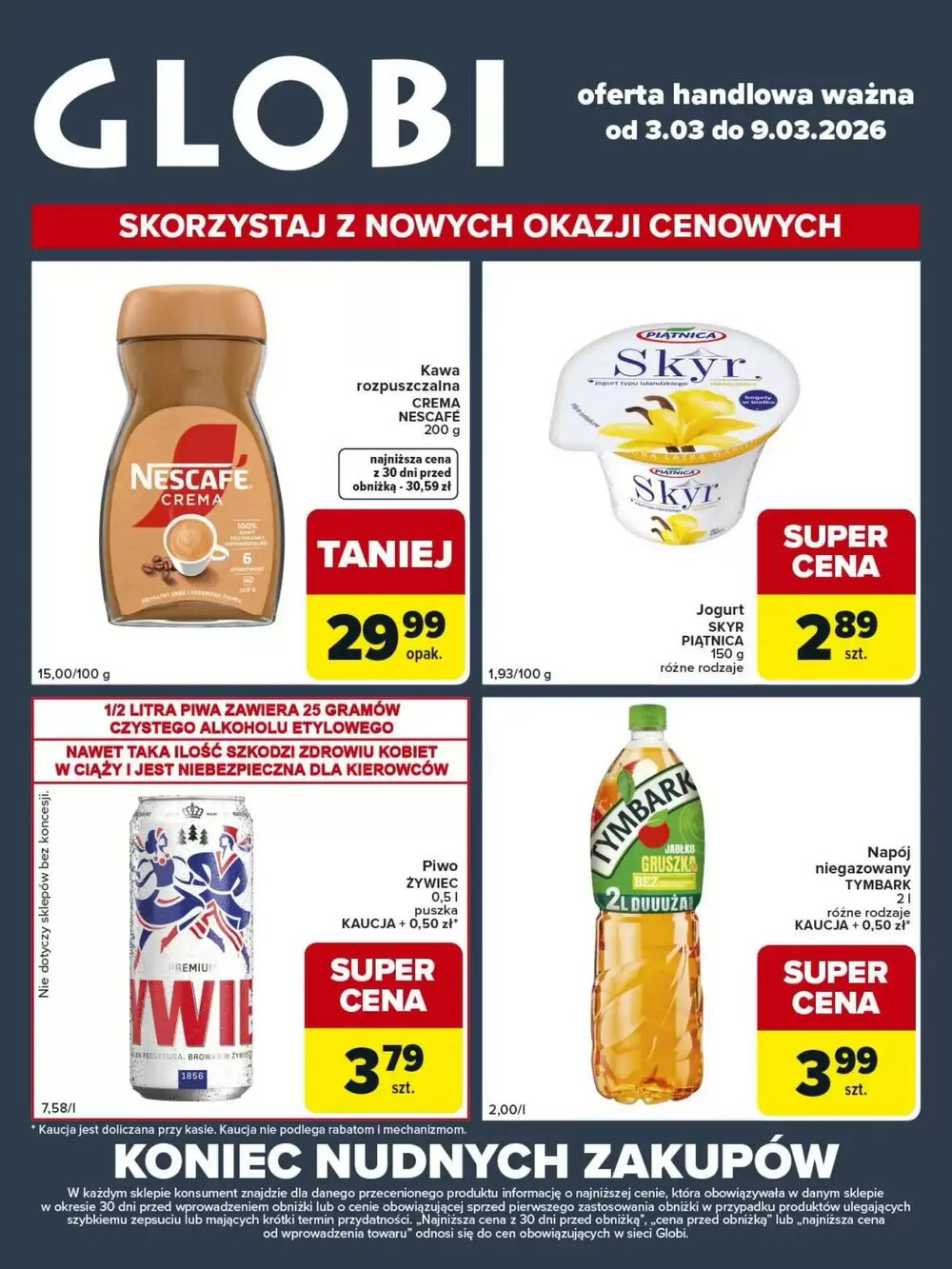 Gazetka promocyjna Globi  ważna od 03.03.2026 - Strona 1.
