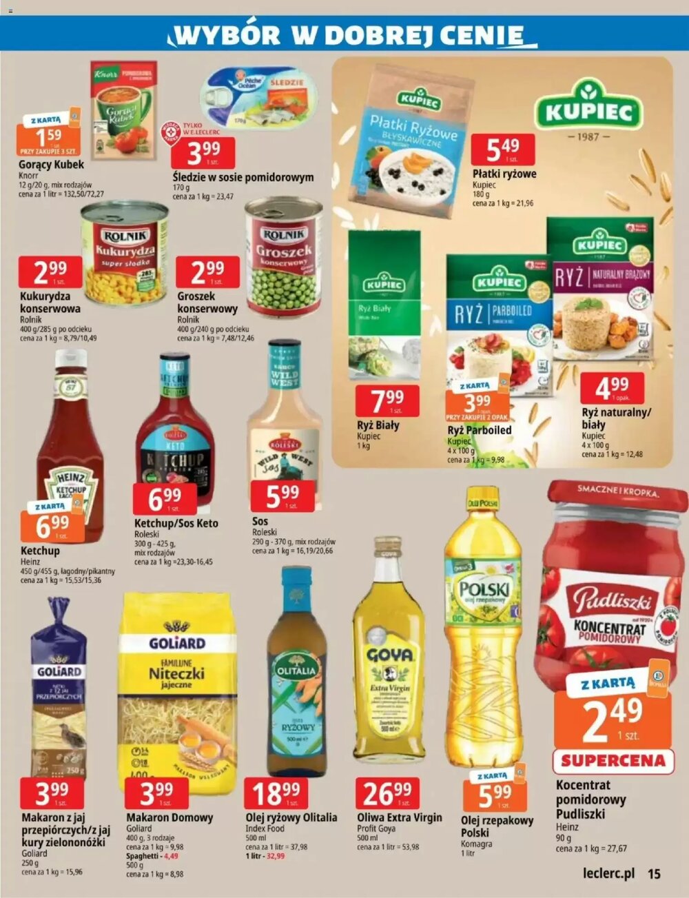 Gazetka promocyjna E.Leclerc  ważna od 03.03.2026 - Strona 15.