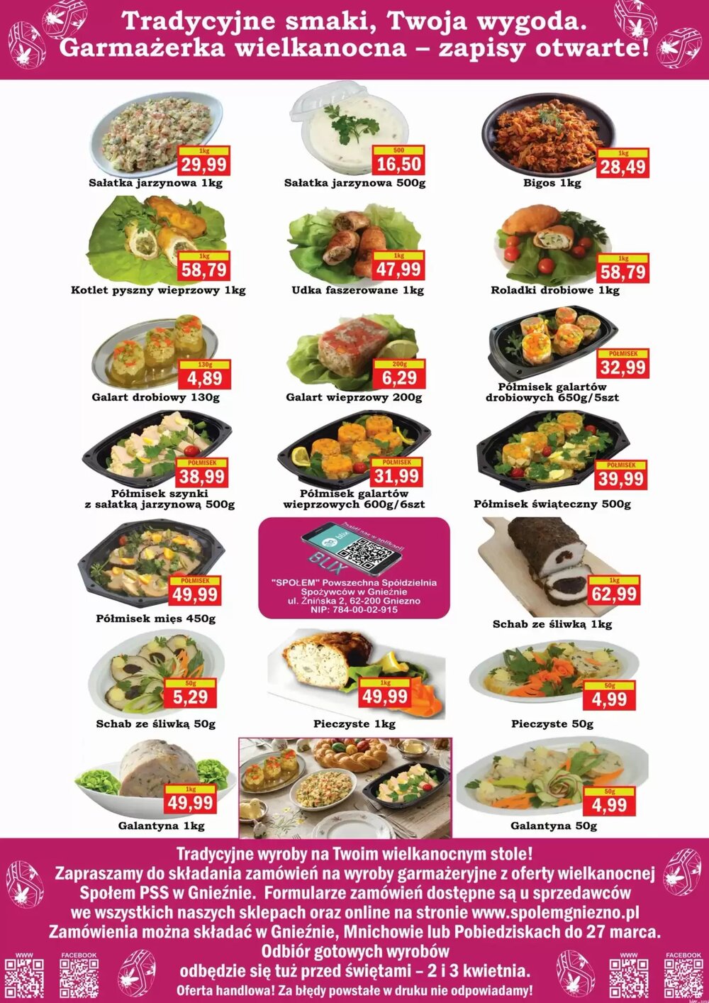 Gazetka promocyjna Społem  ważna od 03.03.2026 - Strona 1.