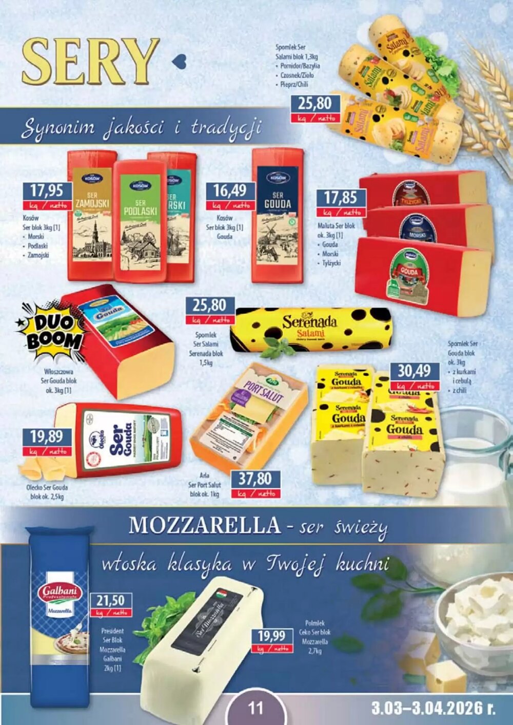 Gazetka promocyjna DUO-TES  ważna od 03.03.2026 - Strona 11.