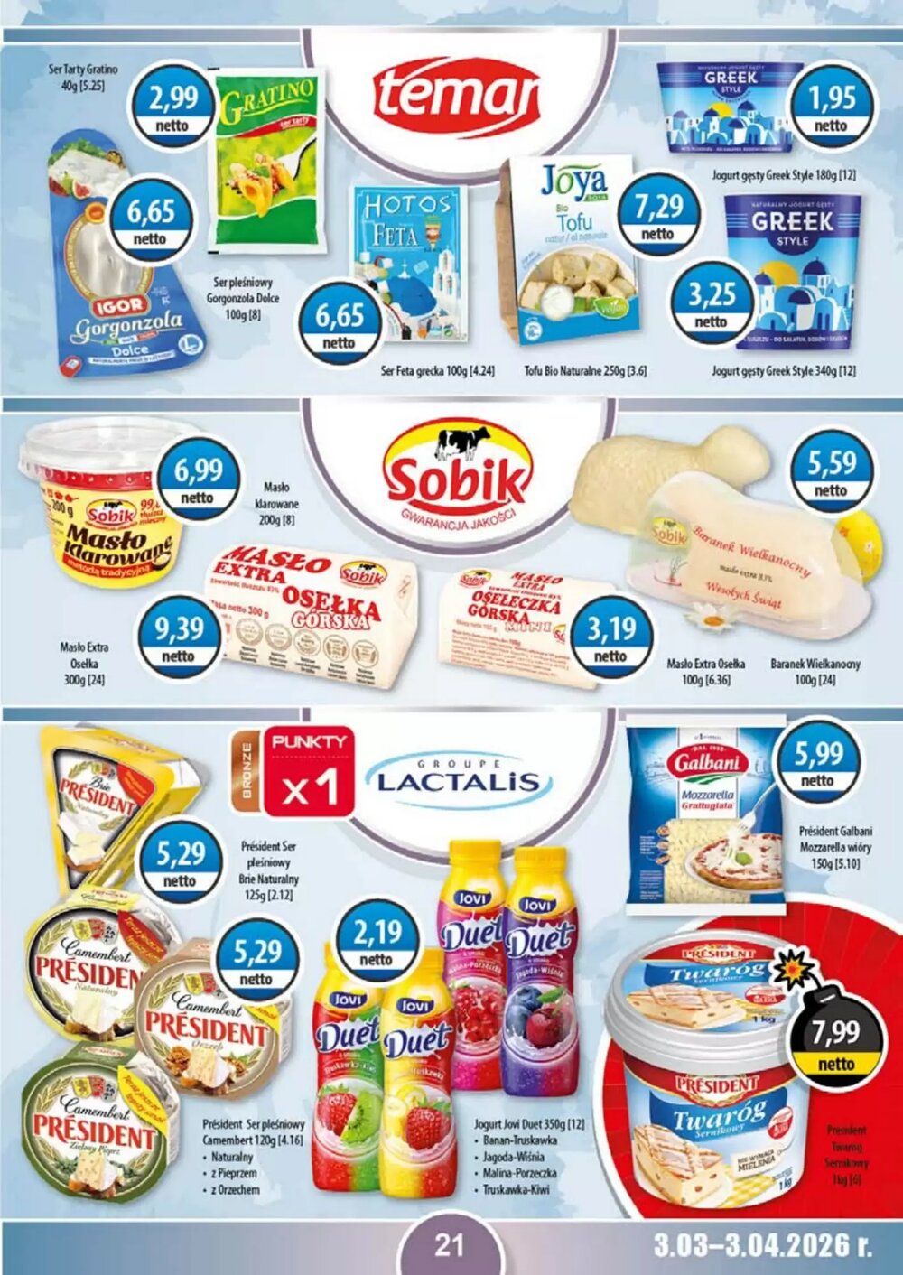 Gazetka promocyjna DUO-TES  ważna od 03.03.2026 - Strona 21.