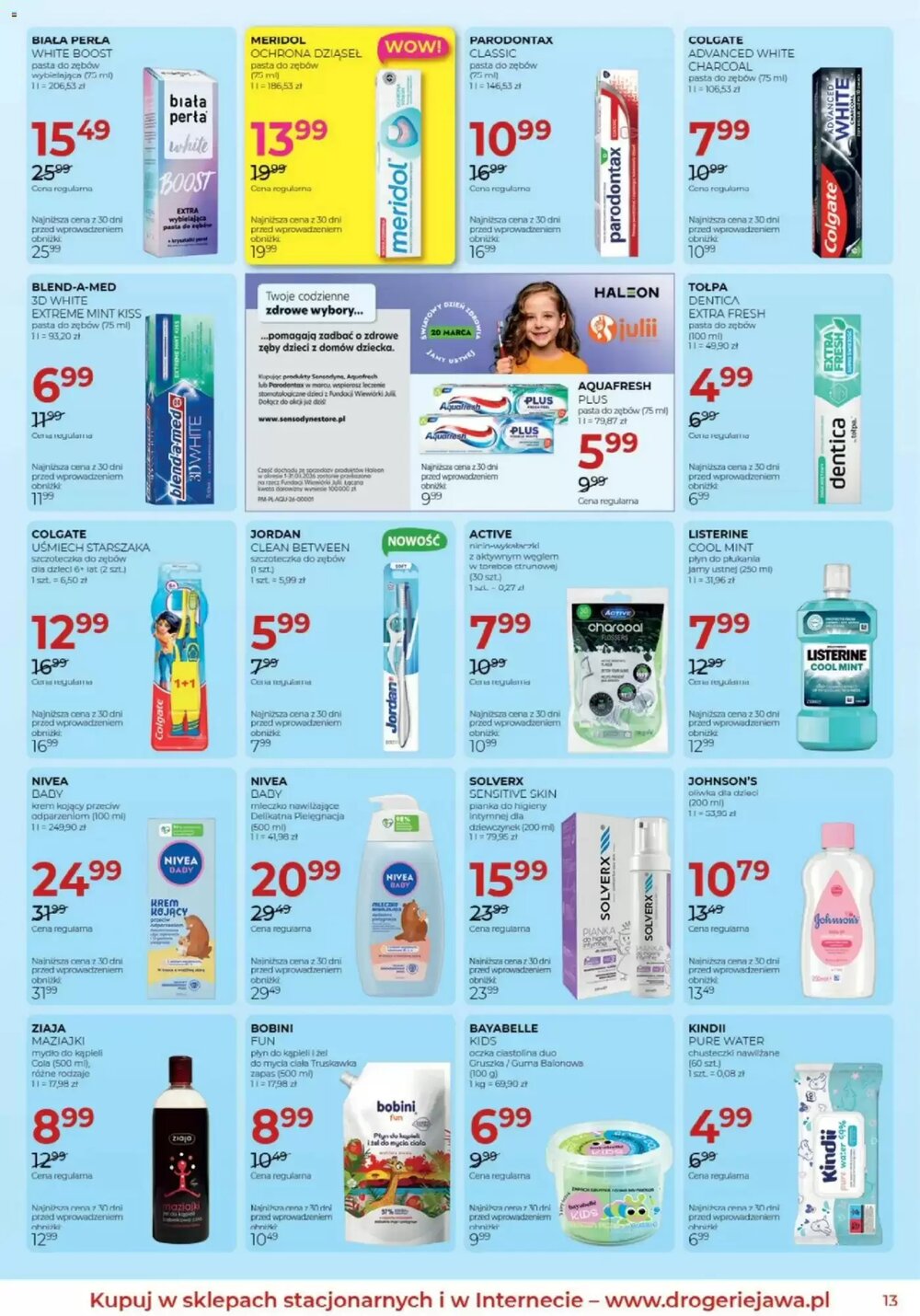 Gazetka promocyjna Jawa Drogerie  ważna od 04.03.2026 - Strona 13.