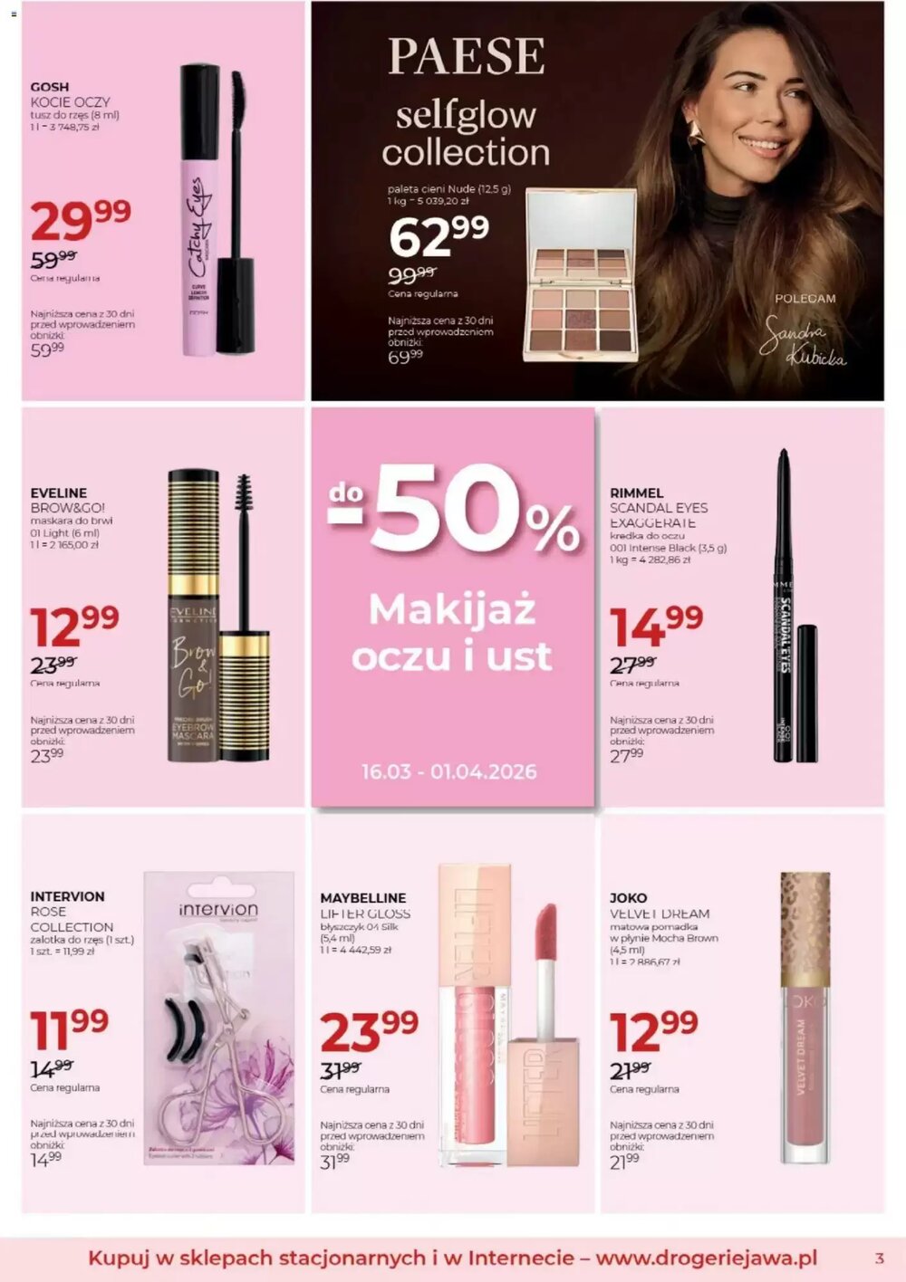 Gazetka promocyjna Jawa Drogerie  ważna od 04.03.2026 - Strona 3.