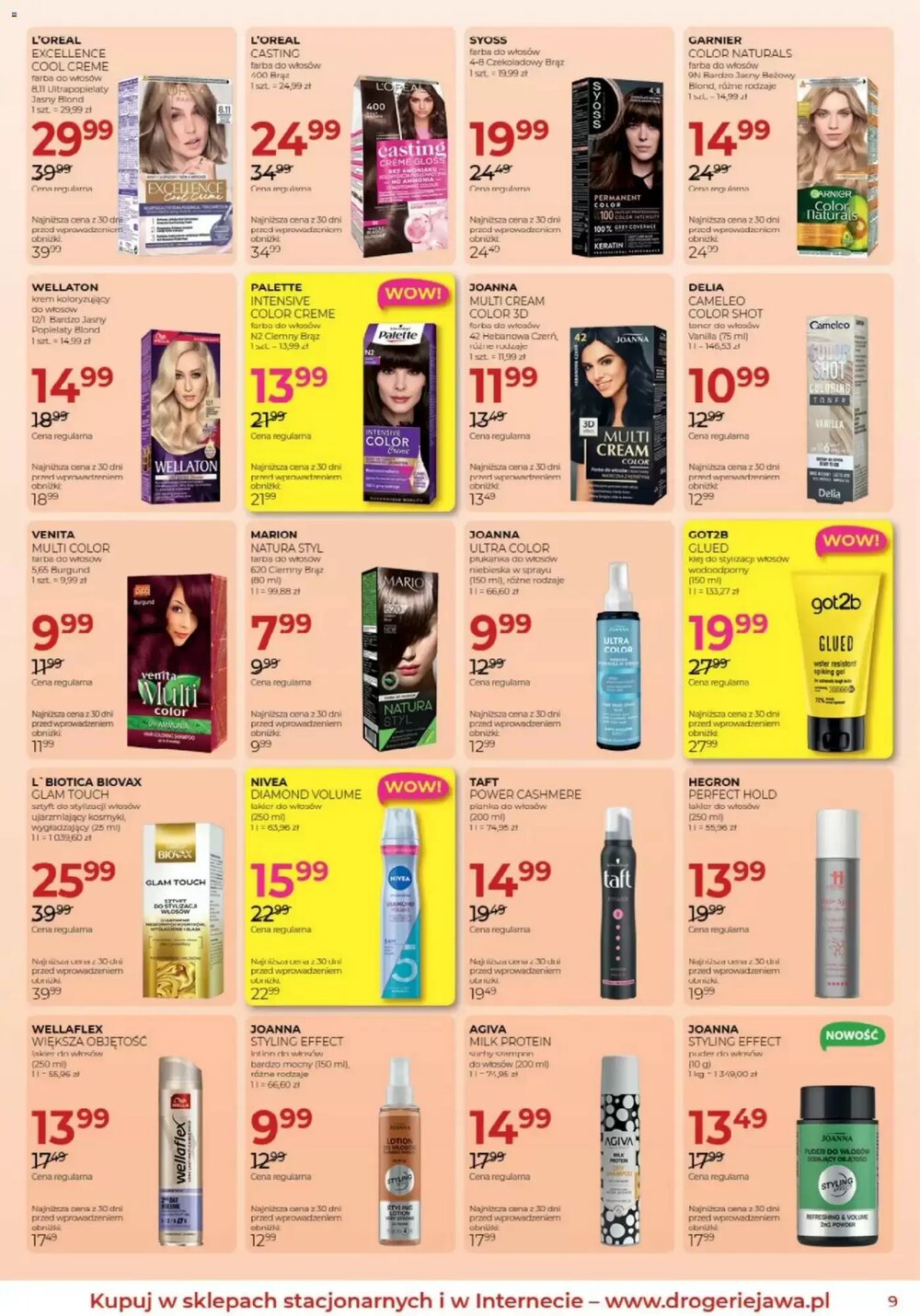 Gazetka promocyjna Jawa Drogerie  ważna od 04.03.2026 - Strona 9.