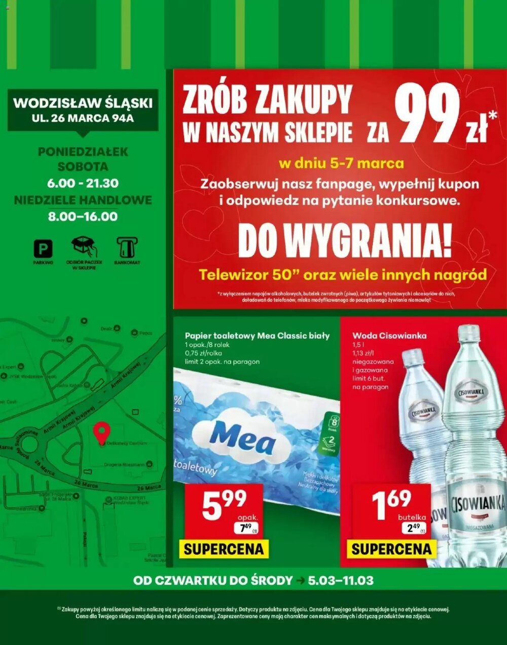 Gazetka promocyjna Delikatesy Centrum  ważna od 05.03.2026 - Strona 4.