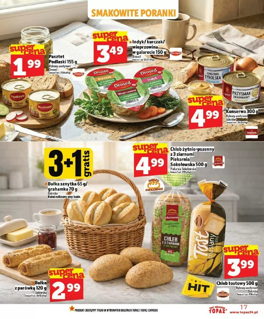 Gazetka promocyjna Topaz  ważna od 05.03.2026 - Strona 17.