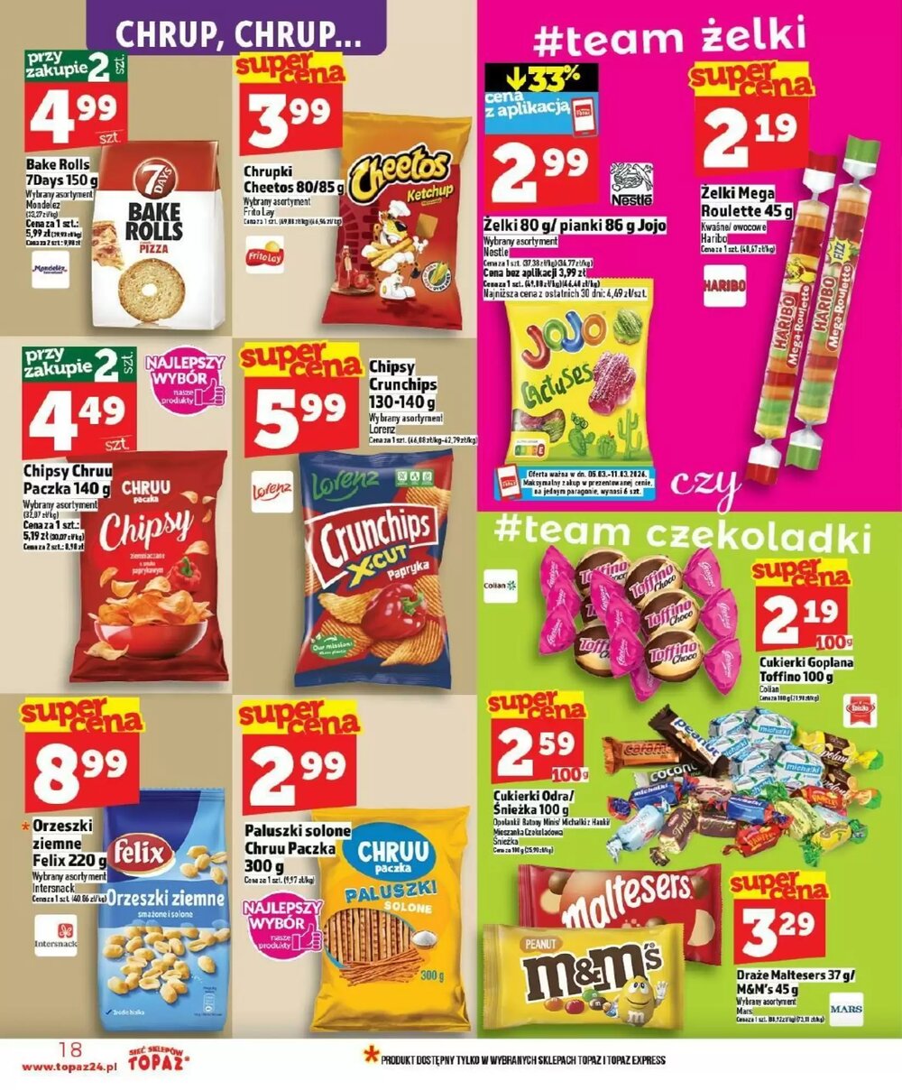 Gazetka promocyjna Topaz  ważna od 05.03.2026 - Strona 18.