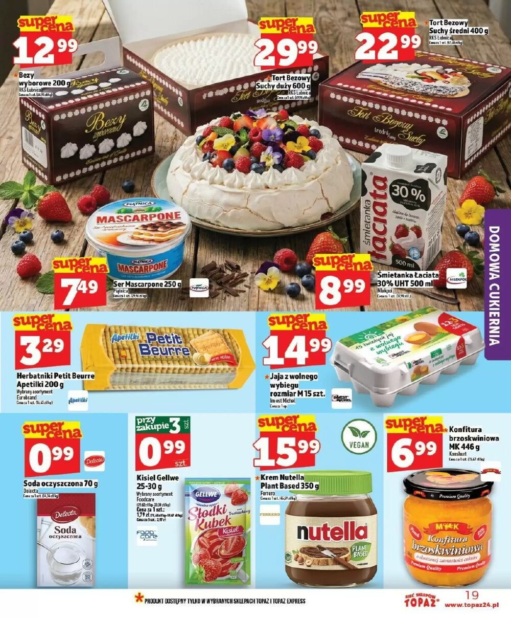 Gazetka promocyjna Topaz  ważna od 05.03.2026 - Strona 19.