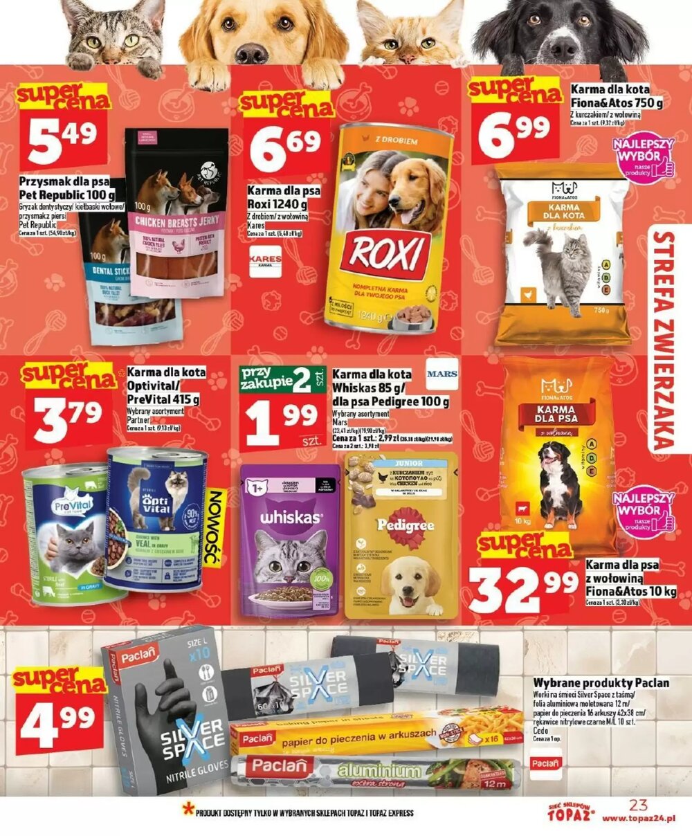 Gazetka promocyjna Topaz  ważna od 05.03.2026 - Strona 23.