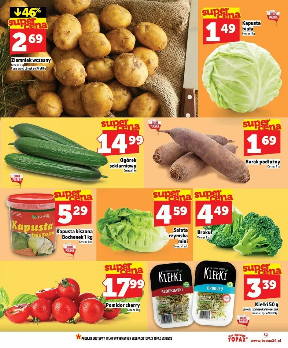 Gazetka promocyjna Topaz  ważna od 05.03.2026 - Strona 9.