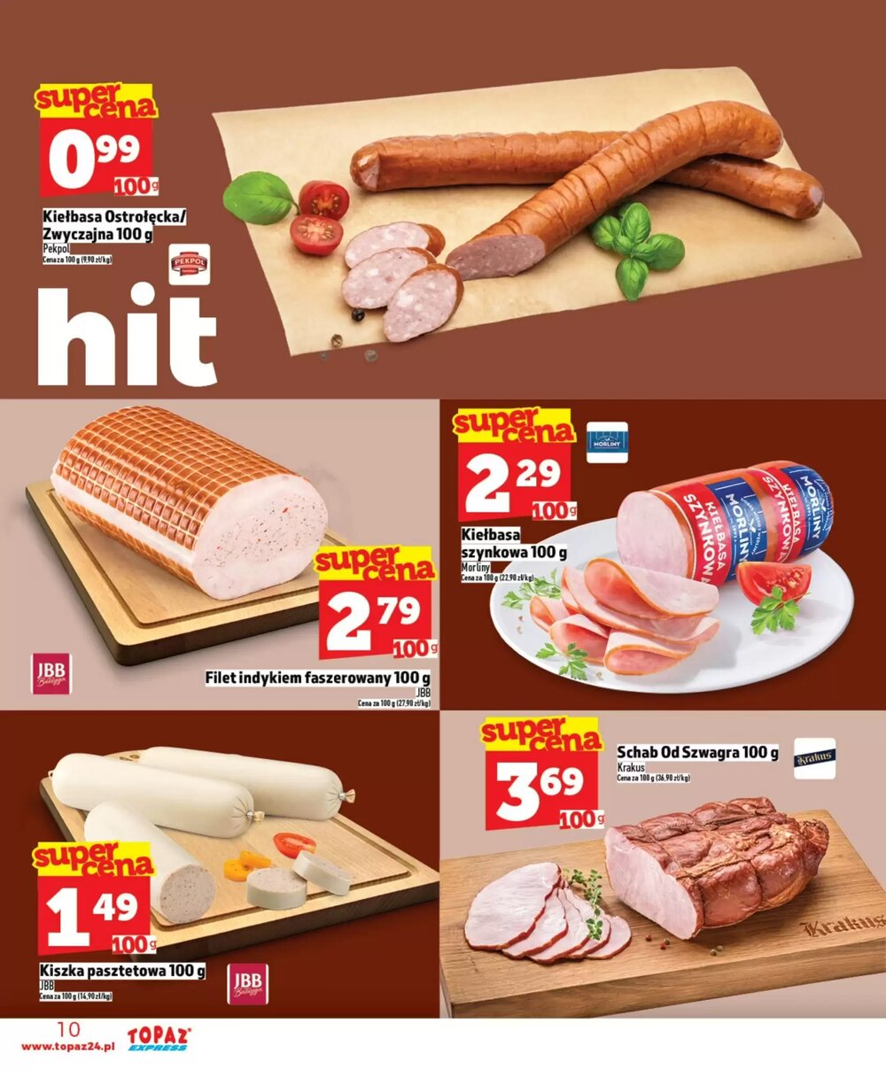 Gazetka promocyjna Topaz Express  ważna od 05.03.2026 - Strona 10.