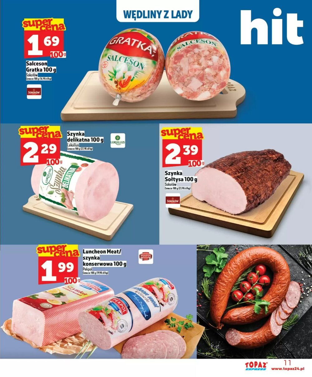 Gazetka promocyjna Topaz Express  ważna od 05.03.2026 - Strona 11.