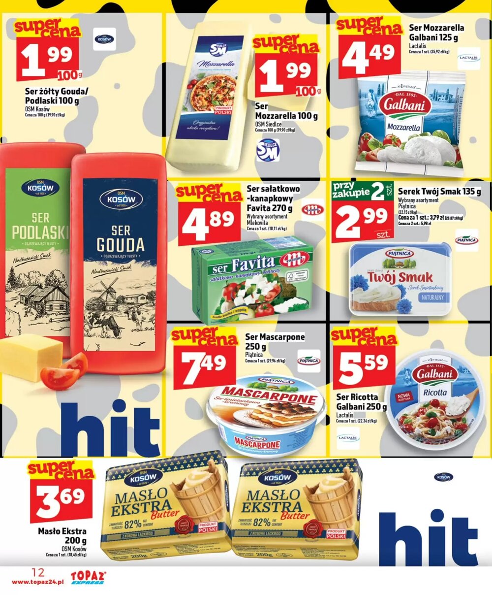 Gazetka promocyjna Topaz Express  ważna od 05.03.2026 - Strona 12.