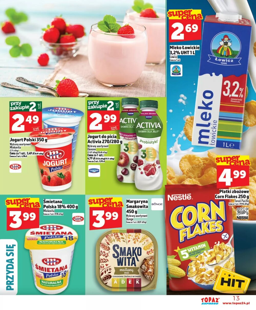 Gazetka promocyjna Topaz Express  ważna od 05.03.2026 - Strona 13.