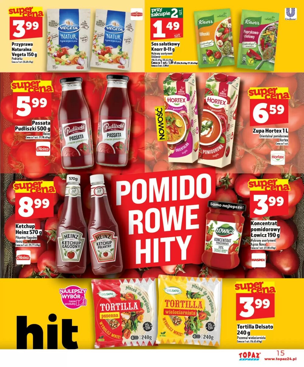 Gazetka promocyjna Topaz Express  ważna od 05.03.2026 - Strona 15.
