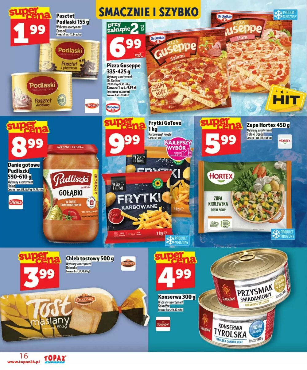 Gazetka promocyjna Topaz Express  ważna od 05.03.2026 - Strona 16.