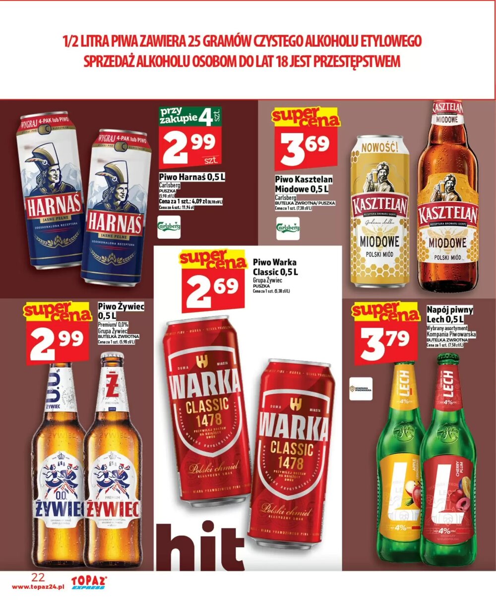 Gazetka promocyjna Topaz Express  ważna od 05.03.2026 - Strona 22.