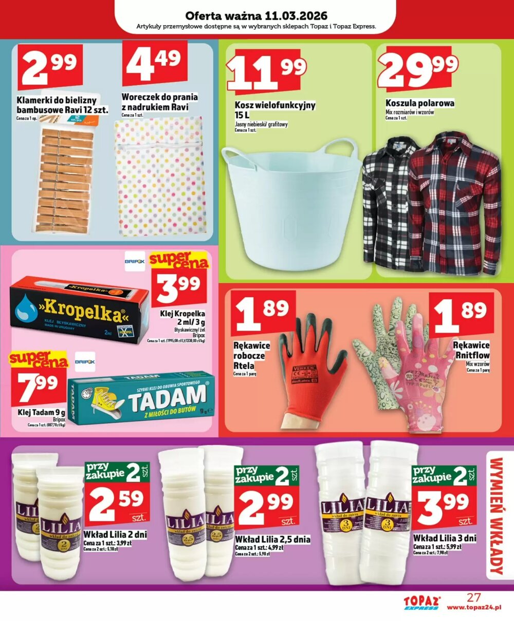 Gazetka promocyjna Topaz Express  ważna od 05.03.2026 - Strona 27.