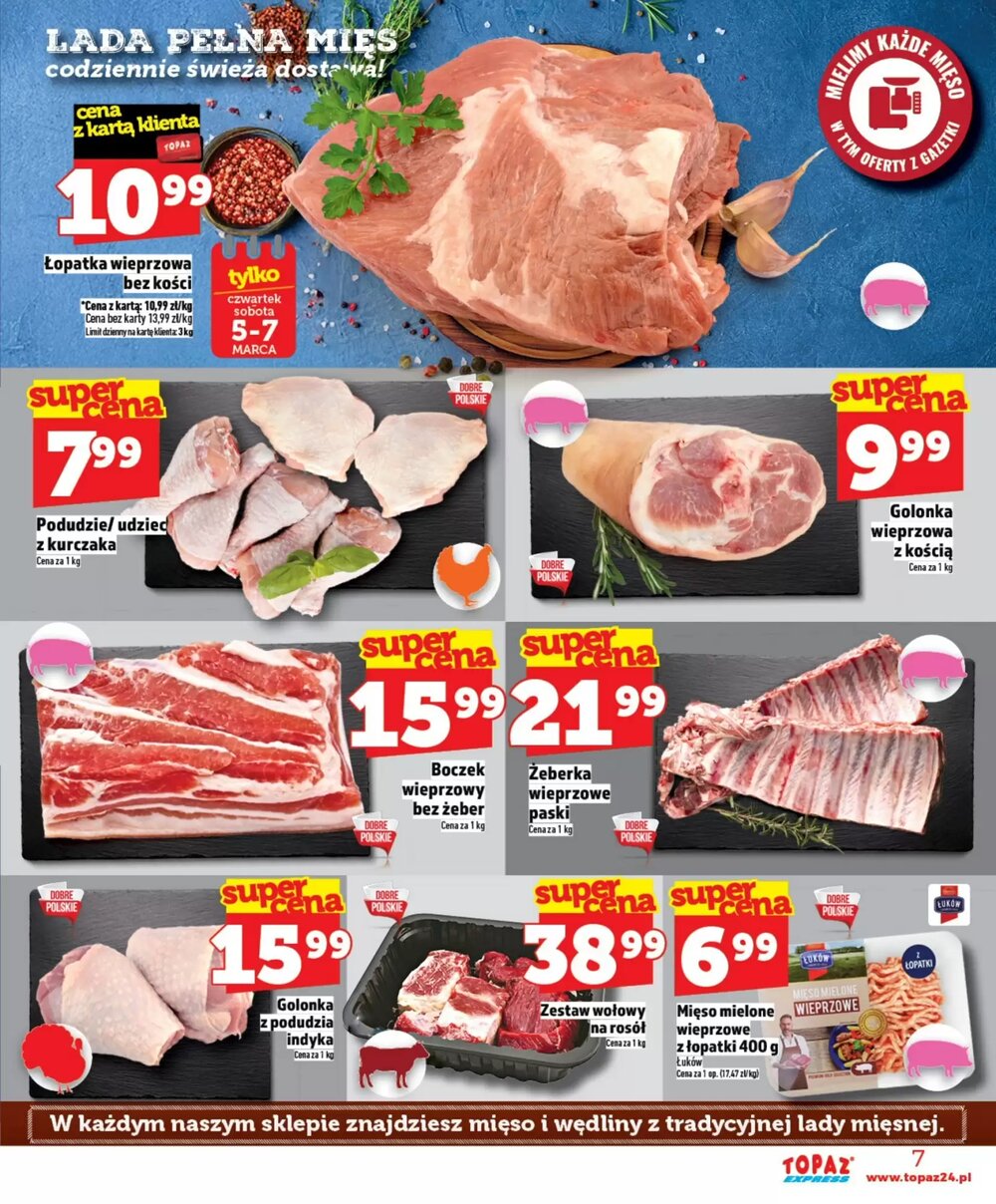 Gazetka promocyjna Topaz Express  ważna od 05.03.2026 - Strona 7.