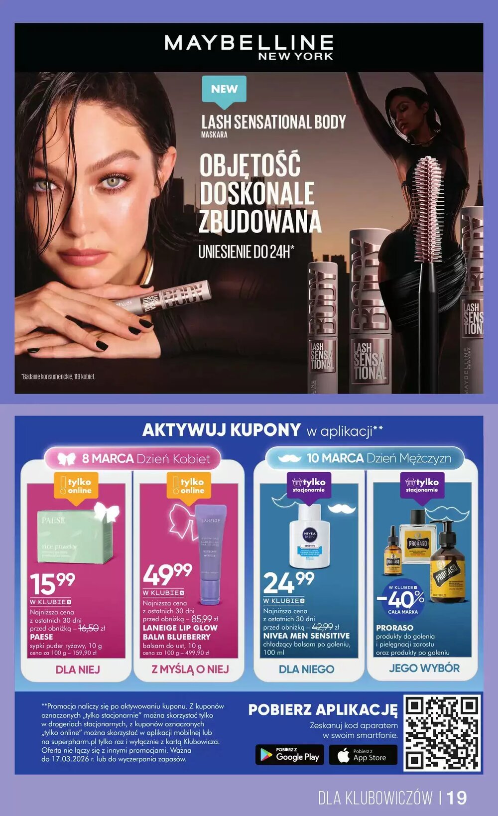 Gazetka promocyjna SuperPharm  ważna od 05.03.2026 - Strona 19.