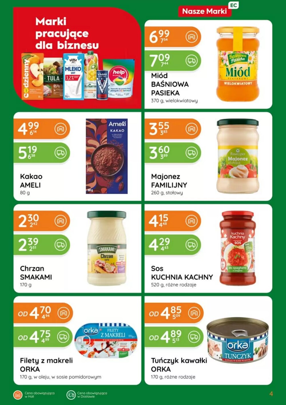 Gazetka promocyjna Eurocash  ważna od 05.03.2026 - Strona 4.