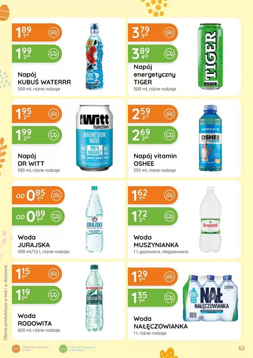 Gazetka promocyjna Eurocash  ważna od 05.03.2026 - Strona 62.