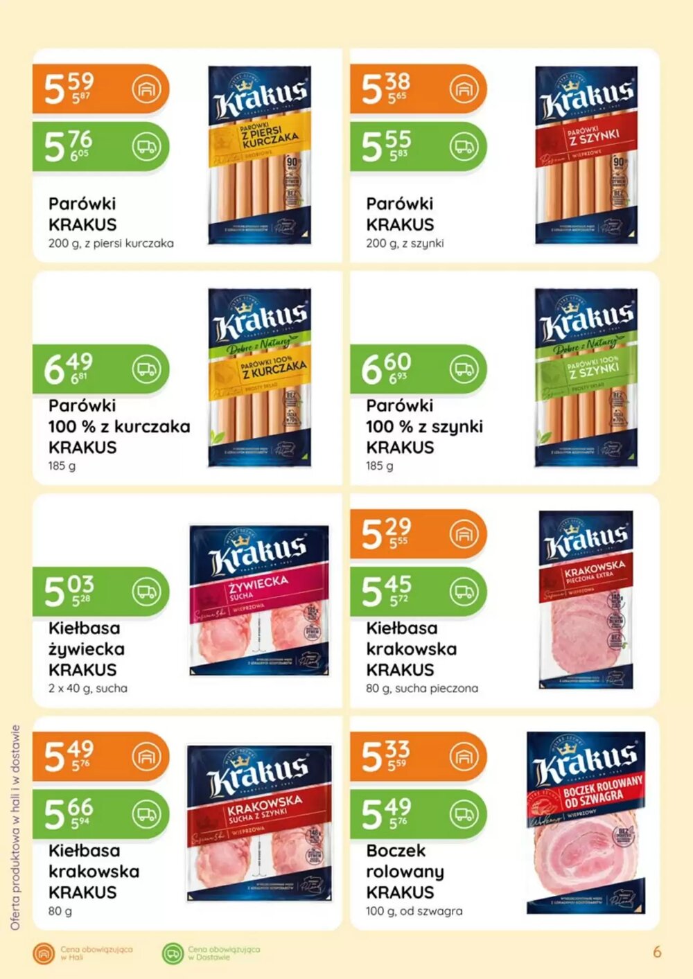 Gazetka promocyjna Eurocash  ważna od 05.03.2026 - Strona 6.