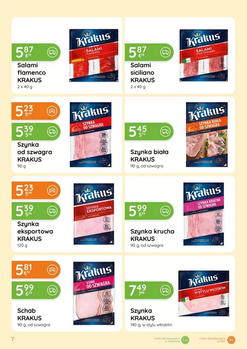 Gazetka promocyjna Eurocash  ważna od 05.03.2026 - Strona 7.