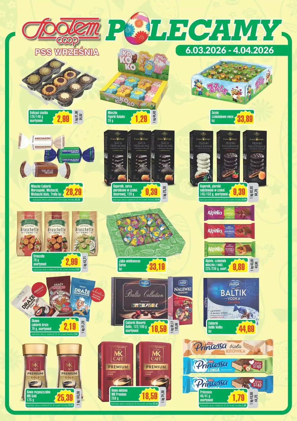 Gazetka promocyjna Społem  ważna od 06.03.2026 - Strona 1.